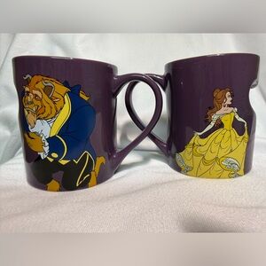 Disney Beauty and the Beast Coffee Mug Set